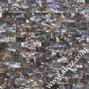 abalone seashell brick mosaic tile