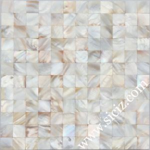 natural seamless square mother of pearl mosaic tile