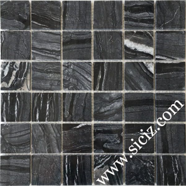 ancient forest marble mosaic tile