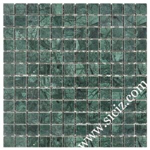 Indian green marble mosaic tile