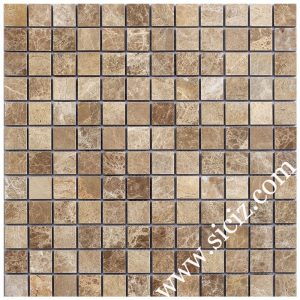 light emperador marble mosaic tile