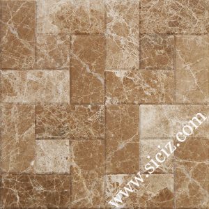 big size light emperador marble mosaic tile