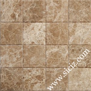 big size light emperador marble mosaic tile