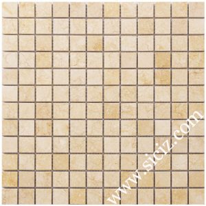 sunny beige marble mosaic tile