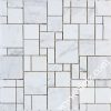 volakas white marble mosaic tile