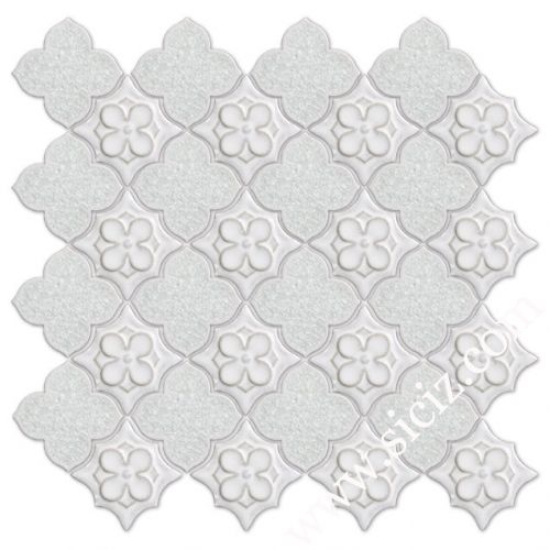 Simple Patterned Ceramic Mosaic Tile - SICIZ