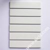 long strip white ceramic mosaic tile