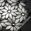 floral stainless steel mosaic black color