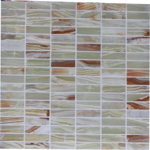 green onyx mosaic tile