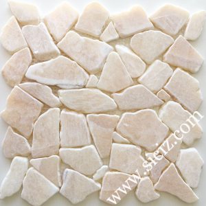 honey onyx crazy cut mosaic tile