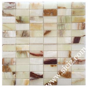 myanmar onyx mosaic tile