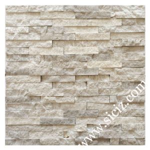 natural cleft grey wood grain marble mosaic tile