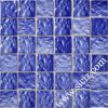 blue swimming pool mosaic tile