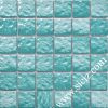 blue swimming pool mosaic tile